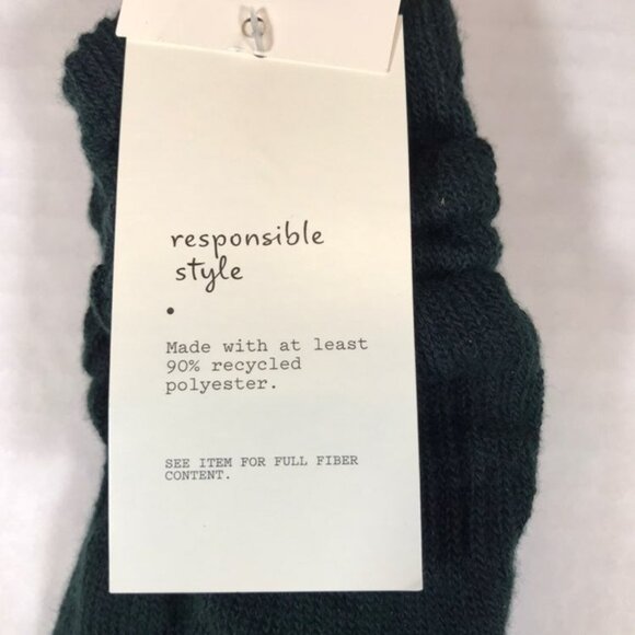 A New Day Womens One Size Gloves Touchscreen Green New With Tags - Picture 3 of 11